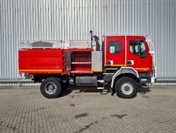 Renault Midlum 370 DCI 4x4- Brandweer, Kruipversnelling, Fire - Doppelcabine - 4.000 ltr water - 500 ltr Foam TT 4590