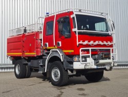 Renault Midlum 370 DCI 4x4- Brandweer, Kruipversnelling, Fire - Doppelcabine - 4.000 ltr water - 500 ltr Foam TT 4590