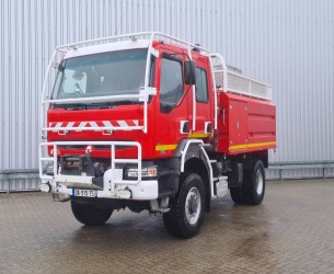 Renault Midlum 370 DCI 4x4- Brandweer, Feuerwehr, Fire - Doppelcabine - 4.000 ltr water - 500 ltr Foam TT 4592