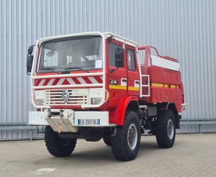 Renault Midliner M210 4x4 -Feuerwehr, Fire brigade -3.500 ltr watertank - Expeditie, Camper, Telma Brake TT 4598