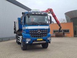 Mercedes-Benz Arocs 3342 6x6 - Palfinger 17TM Z Kraan, Epsilon, Cabineschade, Kipper, Euro 6 TT 4599