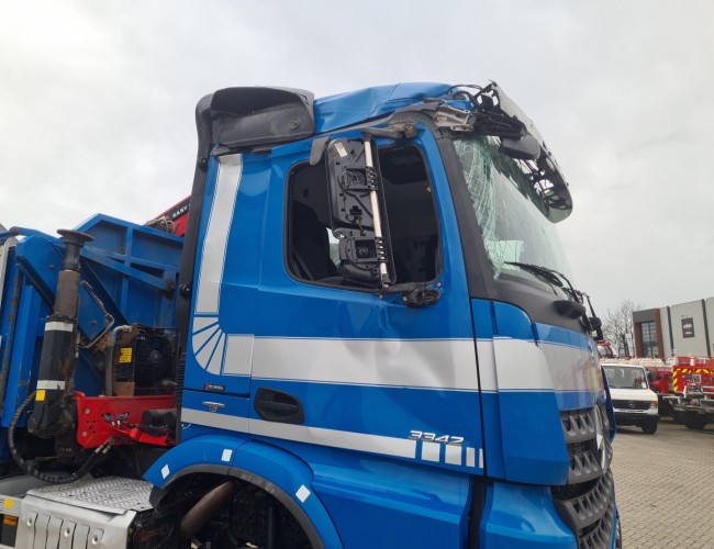Mercedes-Benz Arocs 3342 6x6 - Palfinger 17TM Z Kraan, Epsilon, Cabineschade, Kipper, Euro 6 TT 4599