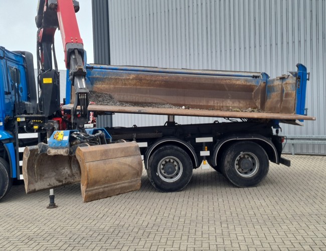 Mercedes-Benz Arocs 3342 6x6 - Palfinger 17TM Z Kraan, Epsilon, Cabineschade, Kipper, Euro 6 TT 4599