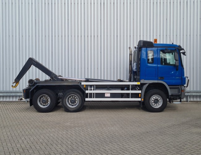 Mercedes-Benz Actros 3348 6x4 Haakarm, Hooklift, Abrolkipper - BB - Manuel TT 4600