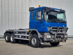 Mercedes-Benz Actros 3348 6x4 Haakarm, Hooklift, Abrolkipper - BB - Manuel TT 4600
