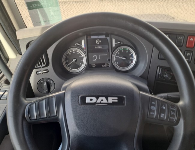 DAF LF 220 FA 5.400 kg. Lier, Winch, Winde - Autotransporter, oprijwagen, machinetransporter TT 4604