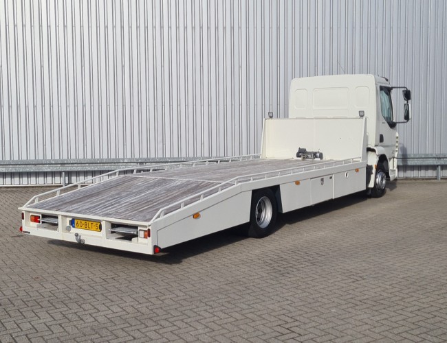 DAF LF 220 FA 5.400 kg. Lier, Winch, Winde - Autotransporter, oprijwagen, machinetransporter TT 4604