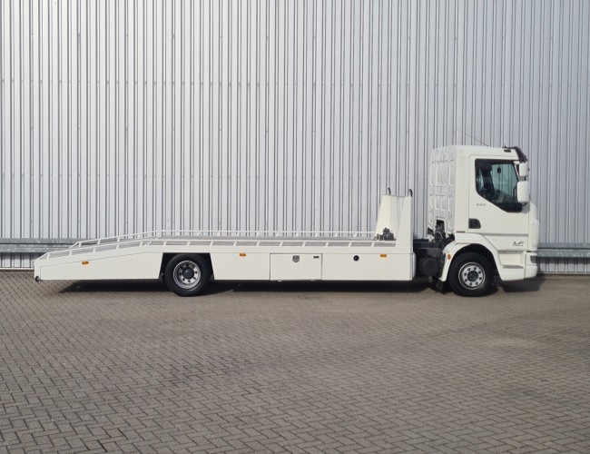 DAF LF 220 FA 5.400 kg. Lier, Winch, Winde - Autotransporter, oprijwagen, machinetransporter TT 4604