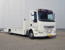 DAF LF 220 FA 5.400 kg. Lier, Winch, Winde - Autotransporter, oprijwagen, machinetransporter TT 4604