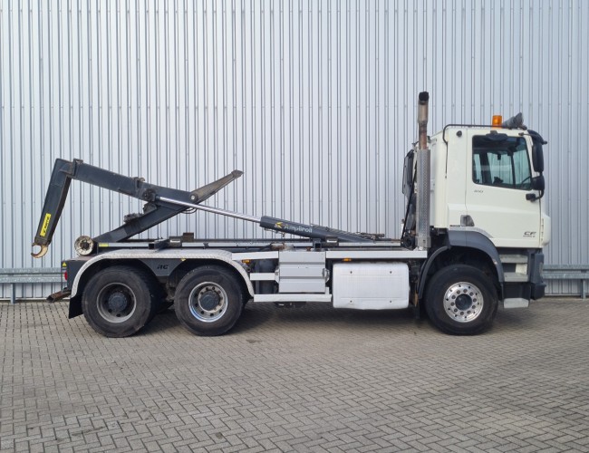 DAF FAT CF 510 6x4 - Dubbelgebruik, Trekker - Marrel 22t. Haakarm, Retarder, TT 4605