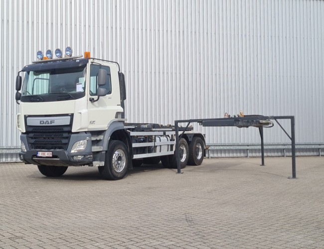 DAF FAT CF 510 6x4 - Dubbelgebruik, Trekker - Marrel 22t. Haakarm, Retarder, TT 4605