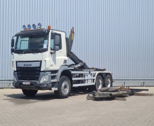 DAF FAT CF 510 6x4 - Dubbelgebruik, Trekker - Marrel 22t. Haakarm, Retarder, TT 4605