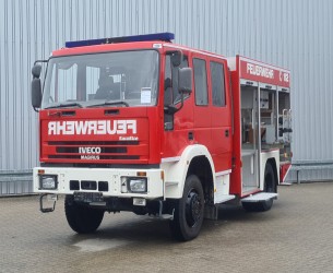 Iveco 135 E24 Euro Fire 4x4 -2.400 ltr - Eurocargo - Feuerwehr, Fire brigade - Expeditie, Camper, DOKA TT 4615