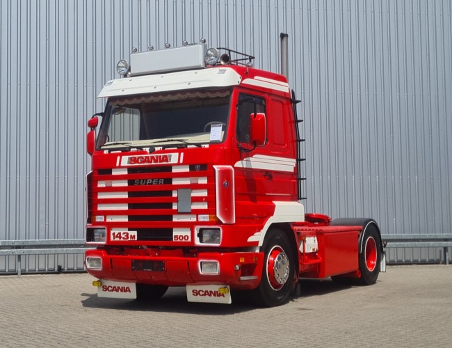 Scania R 143-500 M V8 - Streamline, Manuel, Airco, Retarder, Schuifschotel TT 4641