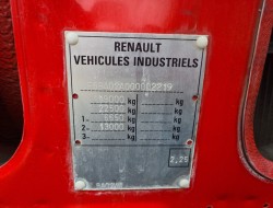 Renault G260 5.300 ltr water tank- 1.200 foam - pomp - Brandweer, Feuerwehr, Fire brigade - Dubble cabin, mannschaftskabine TT 4695