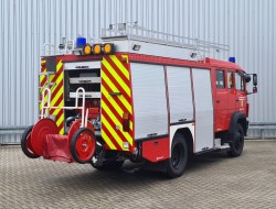 Mercedes-Benz 1124 AF 4x4 - 1.300 ltr watertank -Feuerwehr, Fire brigade- Crew Cab - Expeditie, Camper, Low Gear! TT 4697