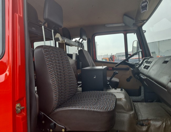 Mercedes-Benz 1120 AF 4x4 - 1.600 ltr watertank -Feuerwehr, Fire brigade- Crew Cab - Expeditie, Camper, Low Gear! TT 4704