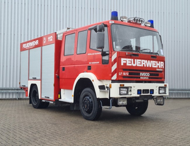 Iveco 135 E22 4x4 -1.600 ltr -Feuerwehr, Fire brigade - Expeditie, Camper, DOKA TT 4719