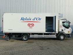 Renault D 210.12 Carrier Supra 850 MT, 2 Verdampers, Diepvries -30, Telma Rem - DHollandia Laadklep, LDW, Loadlift, TT 4782