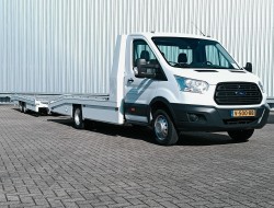 Ford Transit 350 2.2 TDCI L4H1 - Air suspension, Tijhof combi, car transporter TT 4797