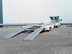 Ford Transit 350 2.2 TDCI L4H1 - Air suspension, Tijhof combi, car transporter TT 4797