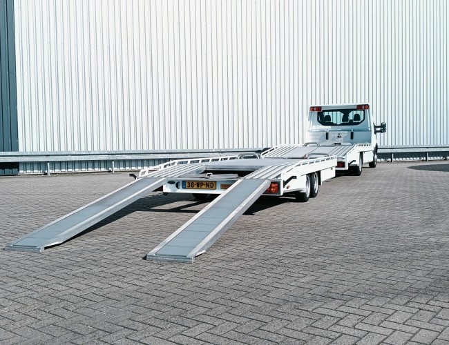 Ford Transit 350 2.2 TDCI L4H1 - Luchtvering, Tijhof combi, Oprijwagen TT 4797
