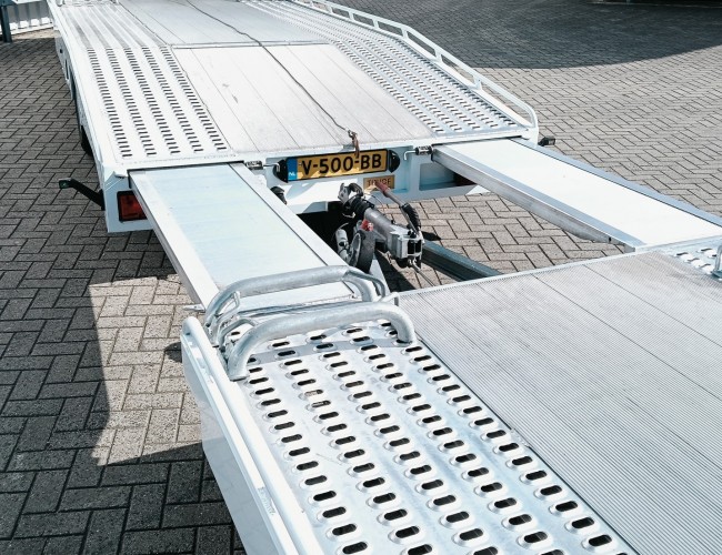Ford Transit 350 2.2 TDCI L4H1 - Luchtvering, Tijhof combi, Oprijwagen TT 4797