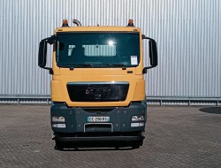 MAN TGS 35.360 8x2 - Machine transporter, Loading ramp, towing truck 6,2 T. winch TT 4824