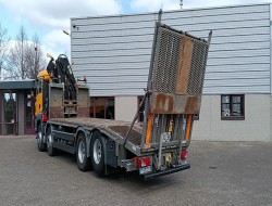 MAN TGS 35.360 8x2 - 16 TM Crane, Machine transporter, Loading ramp, towing truck 6.2 T. winch TT 4826