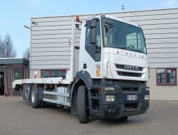 Iveco Stralis 360 E26 EEV 6x2 - Retarder, Machine transporter, Oprijwagen, afsleepwagen 8,1 T. lier TT 4827