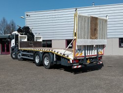 MAN TGS 35.360 8x2 - Hiab 16 TM Crane, Machine transporter, Loading ramp, recovery truck 7 T. winch TT 4829