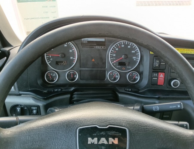 MAN TGS 35.360 8x2 - Hiab 16 TM Kraan, Machine transporter, Oprijwagen, afsleepwagen 7 T. lier TT 4829
