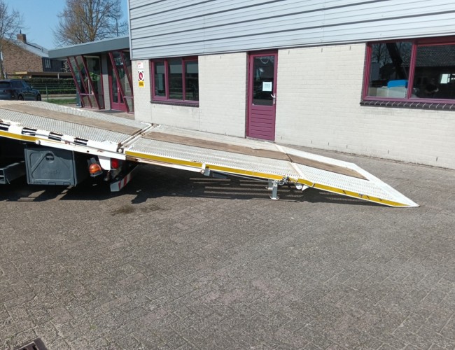 MAN TGS 35.360 8x2 - Hiab 16 TM Crane, Machine transporter, Loading ramp, recovery truck 7 T. winch TT 4829