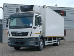 MAN TGM 15.250 Carrier Supra 850 MT, 2 Verdampers, Diepvries -30, DHollandia Laadklep TT 4831