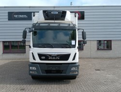 MAN TGM 15.250 Carrier Supra 850 MT, 2 Verdampers, Diepvries -30, DHollandia Laadklep TT 4831
