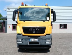 MAN TGS 35.360 8x2 - Hiab 16 TM Crane, Machine transporter, Loading ramp, recovery truck 6,2 T. winch TT 4832