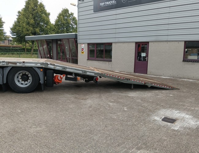 MAN TGS 35.360 8x2 - Hiab 16 TM Crane, Machine transporter, Loading ramp, recovery truck 6.2T. winch TT 4833