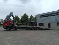 MAN TGS 35.360 8x2 - Hiab 16 TM Crane, Machine transporter, Loading ramp, recovery truck 6.2T. winch TT 4833