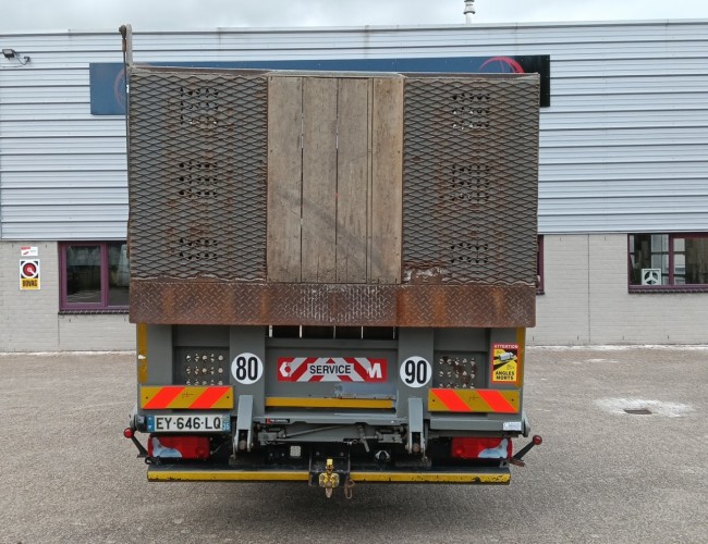 MAN TGS 35.360 8x2 - Hiab 16 TM Crane, Machine transporter, Loading ramp, recovery truck 6.2T. winch TT 4833