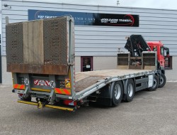 MAN TGS 35.360 8x2 - Hiab 16 TM Crane, Machine transporter, Loading ramp, recovery truck 6.2T. winch TT 4833