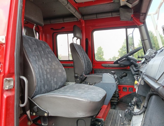Mercedes-Benz Unimog U 5000 4x4 - (type 437.4) 4000 ltr - Feuerwehr Doppelkabine,Uberrollkafig - Rosenbauer - Expeditievoertuig, Camper TT 4836