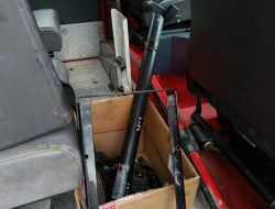 Mercedes-Benz Unimog U 5000 4x4 - (type 437.4) 4000 ltr - SCHADE TUSSENBAK -Lier, - Dubbelecabine, Crewcab, - Rosenbauer pomp TT 4837