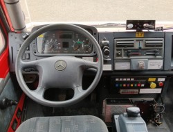 Mercedes-Benz Unimog U 5000 4x4 - (type 437.4) 4000 ltr - DAMAGED TRANSFER BOX - Winch, - Double cab, Crew cab, - Rosenbauer pump TT 4837