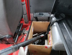 Mercedes-Benz Unimog U 5000 4x4 - (type 437.4) 4000 ltr - DAMAGED TRANSFER BOX - Winch, - Double cab, Crew cab, - Rosenbauer pump TT 4837