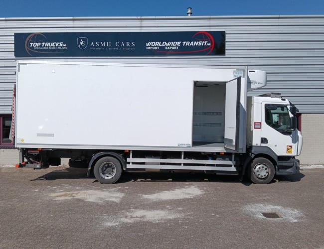 Renault D 210.12 Carrier Supra 850 MT, 2 Verdampers, Diepvries -30, Telma Rem - DHollandia Laadklep, LDW, Loadlift TT 4839