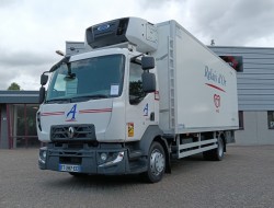 Renault D 210.12 Carrier Supra 850 MT, 2 Verdampers, Diepvries -30, Telma Rem - DHollandia Laadklep, LDW, Loadlift TT 4840