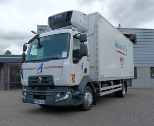 Renault D 210.12 Carrier Supra 850 MT, 2 Verdampers, Diepvries -30, Telma Rem - DHollandia Laadklep, LDW, Loadlift TT 4840