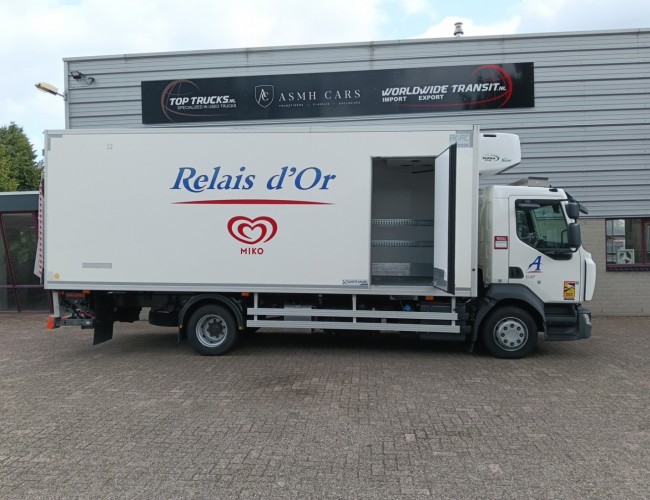 Renault D 210.12 Carrier Supra 850 MT, 2 Verdampers, Diepvries -30, Telma Rem - DHollandia Laadklep, LDW, Loadlift TT 4840