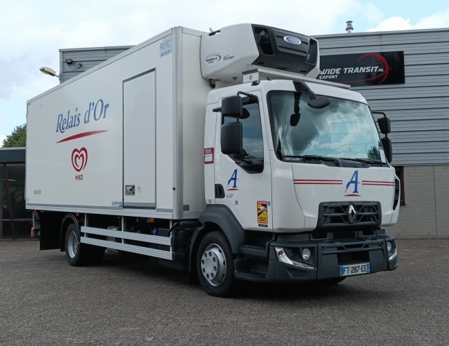 Renault D 210.12 Carrier Supra 850 MT, 2 Verdampers, Diepvries -30, Telma Rem - DHollandia Laadklep, LDW, Loadlift TT 4840