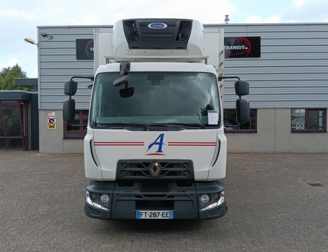 Renault D 210.12 Carrier Supra 850 MT, 2 Verdampers, Diepvries -30, Telma Rem - DHollandia Laadklep, LDW, Loadlift TT 4840